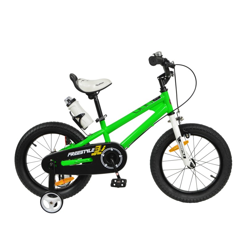

Велосипед RoyalBaby Freestyle 16", Official UA, зеленый, код: RB16B-6-GRN