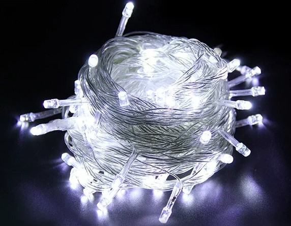 

Гирлянда диод 500 Led 50м 8 Режимов для домашнего и уличного освещения Garland RD-218 Белый (М-348)