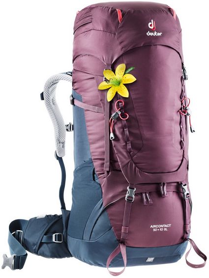 

Рюкзак Deuter Aircontact 50+10 SL цвет 5326 blackberry-navy (3320219 5326)