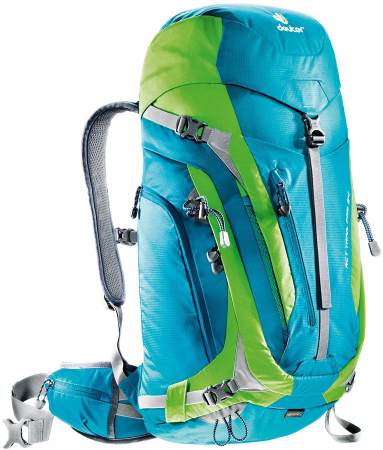 

Рюкзак Deuter ACT Trail PRO 34 цвет 3214 petrol-kiwi (3441115 3214)