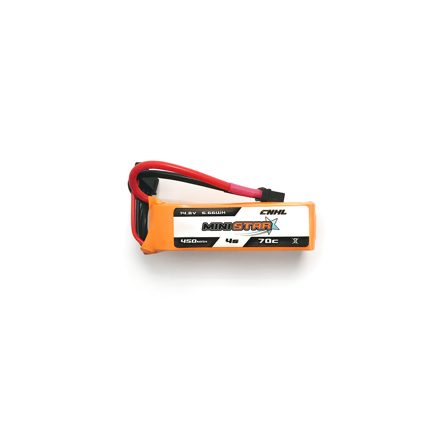 

CNHL MiniStar Li-Pol 450mah 4S 14,8V 70C (CNHL-45704G)