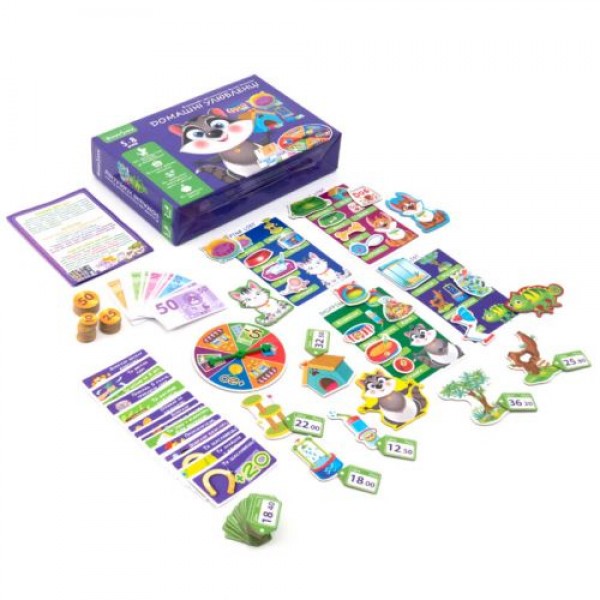 

Игра настольная "Домашние питомцы", укр VT2312-07