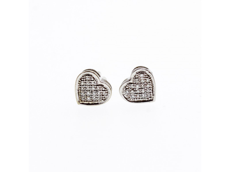 

Золотые серьги с бриллиантами Сердце Sky Jewelry 002688