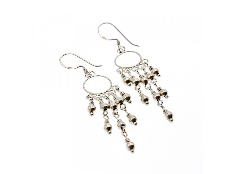 

Серебряные серьги Эксклюзив Sky Jewelry 002172