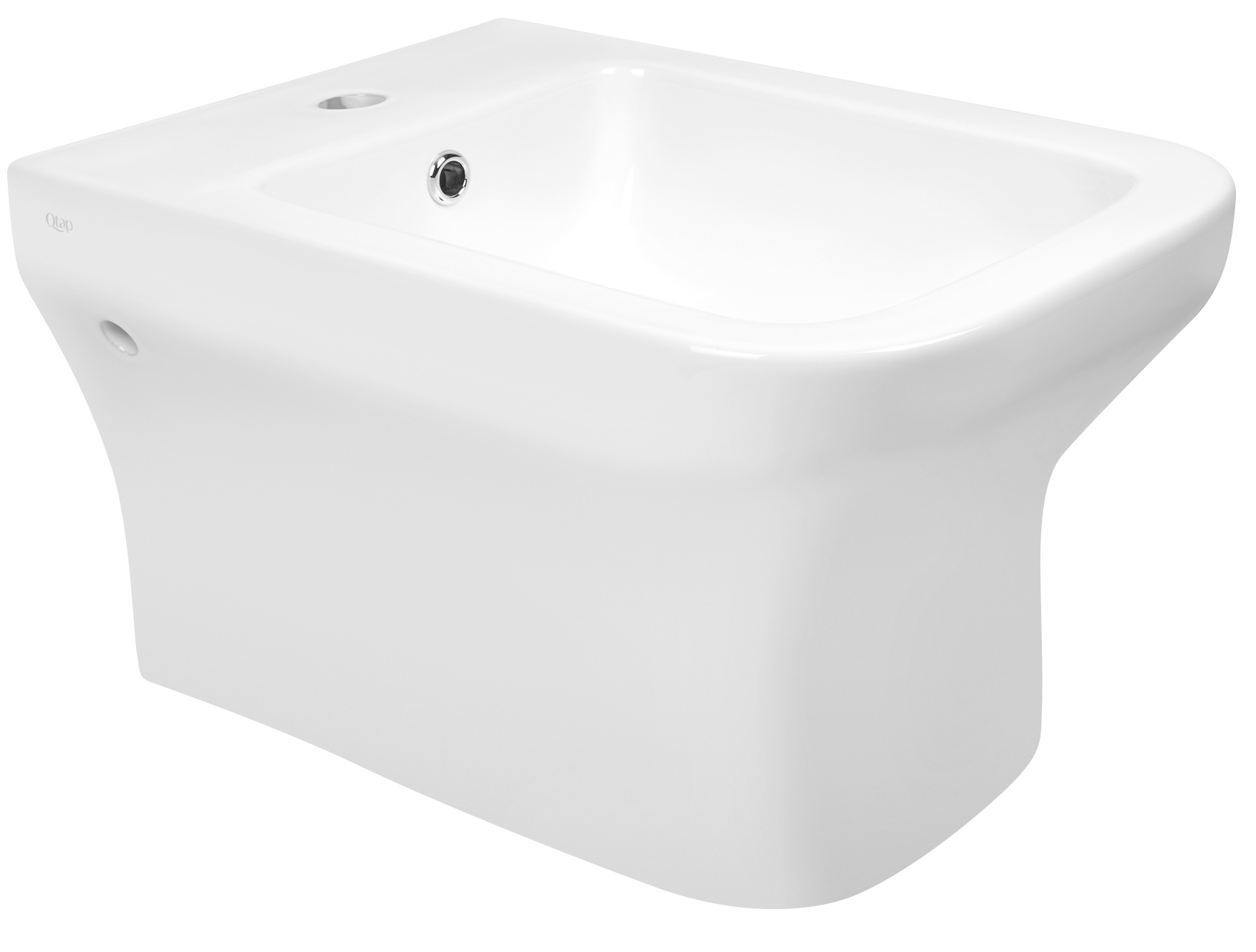 

Биде подвесное Qtap Cardinal 520х360х300 White QT0455B660W