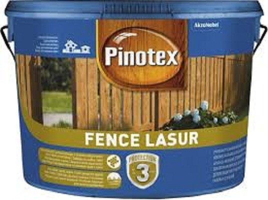 

Декоративно-защитная пропитка для садовых строений PINOTEX FENCE LASUR заячья капуста 2.5 .