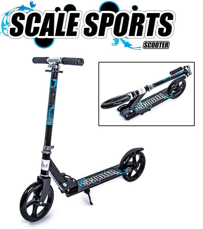 

Двухколесный Самокат Складной SCOOTER 460 SCALE SPORTS Черный (SD 204923054)