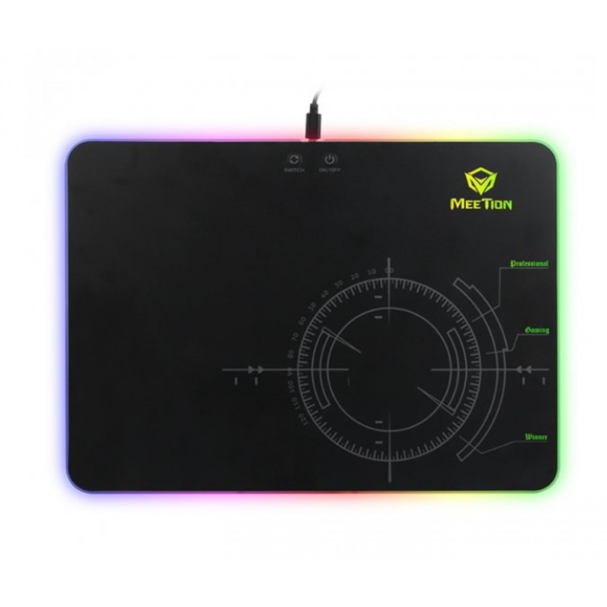 

Игровая поверхность для мыши Meetion MT-P010 с подсветкой RGB