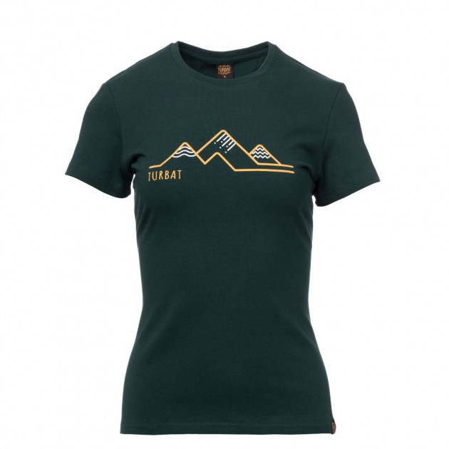 

Футболка женская Turbat LOGO 2 XL Green (012.004.1382)