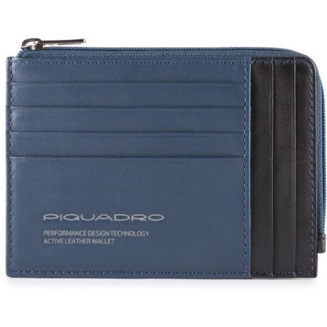 

Кредитница Piquadro DOWNTOWN/Blue PU1243DTR_BLU Маленький синий