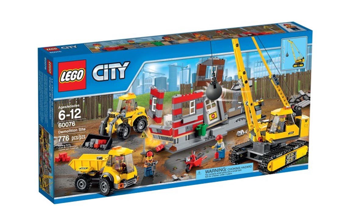 

Конструктор LEGO демонтування будівлі 776 деталей (60076)