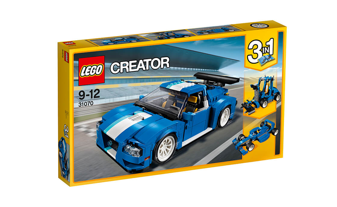 

Конструктор LEGO Гоночний автомобіль 664 деталей (31070)
