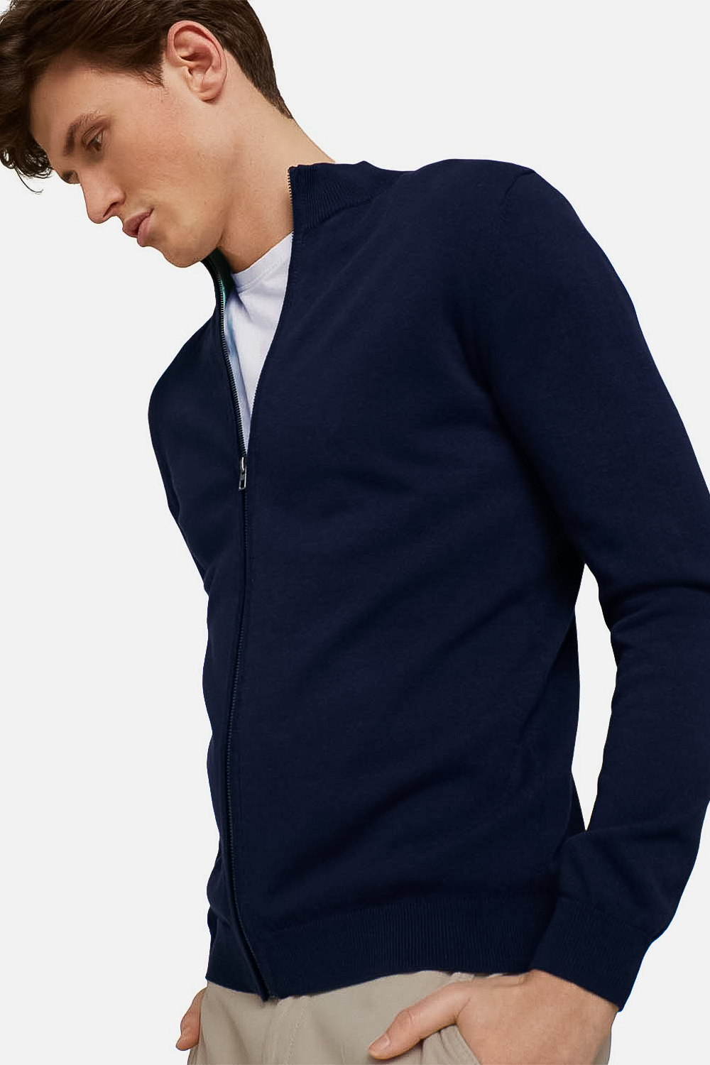 

КАРДИГАН Tom Tailor ZIP 1024662 10302 XXXL тёмно-синий
