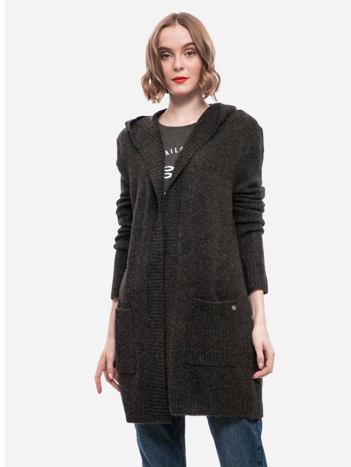 

КАРДИГАН Tom Tailor Cosy Hood 1021146 10522  чёрный, КАРДИГАН Tom Tailor Cosy Hood 1021146 10522 XL чёрный