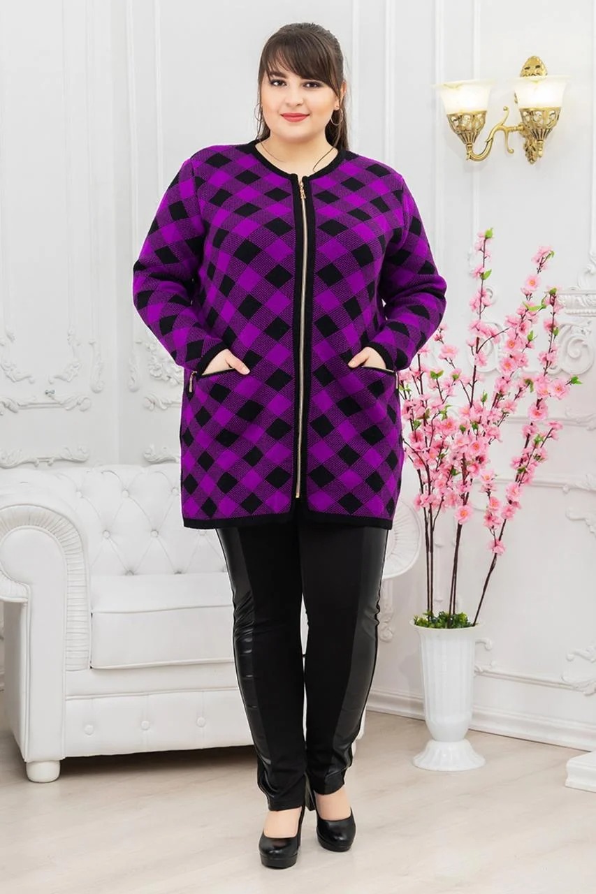 

Fashions • Женскии кардиган Ромбы Fashions - сирень (863-аш, Fashions • Женскии кардиган Ромбы Fashions 54-58 сирень (863-аш)