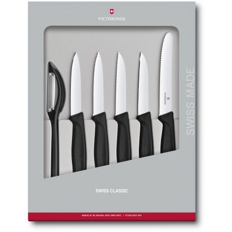 

Кухонный набор Victorinox SwissClassic Paring Set 6.7113.6G черный