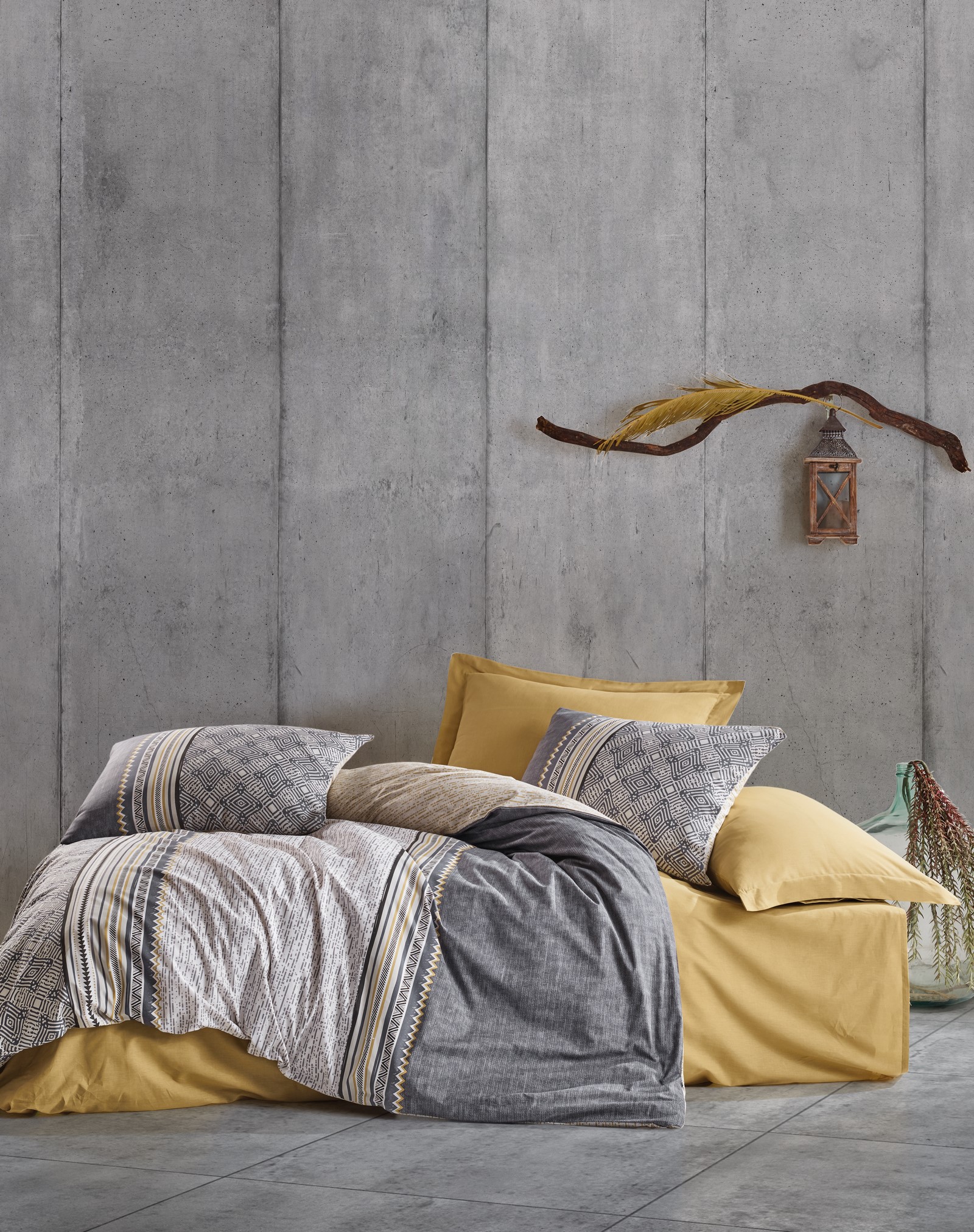

Комплект постельного белья Cotton Box Toprak Nedra Bej 200х220