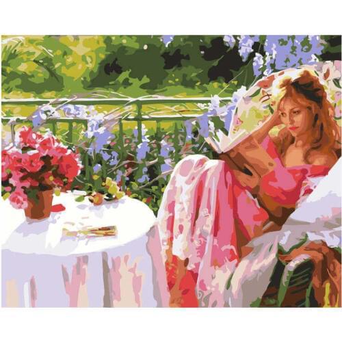 

Картина по номерам Женский роман 40*50см в коробке Dreamtoys (DT-443)