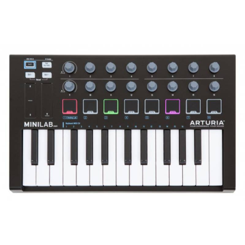 

MIDI контроллер и MIDI клавиатура Arturia MiniLab MKII BE 200155