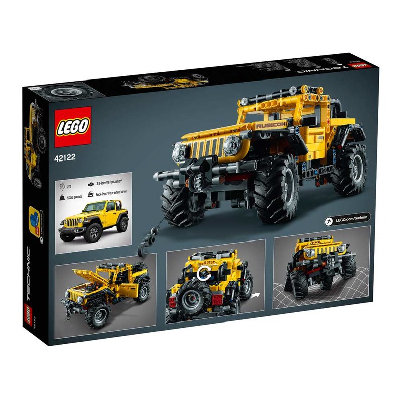 

Конструктор LEGO Technic Jeep Wrangler (42122)