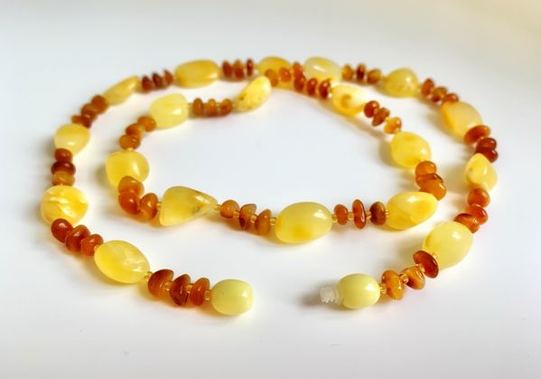 

Бусы янтарь Месяц Мёд 1406