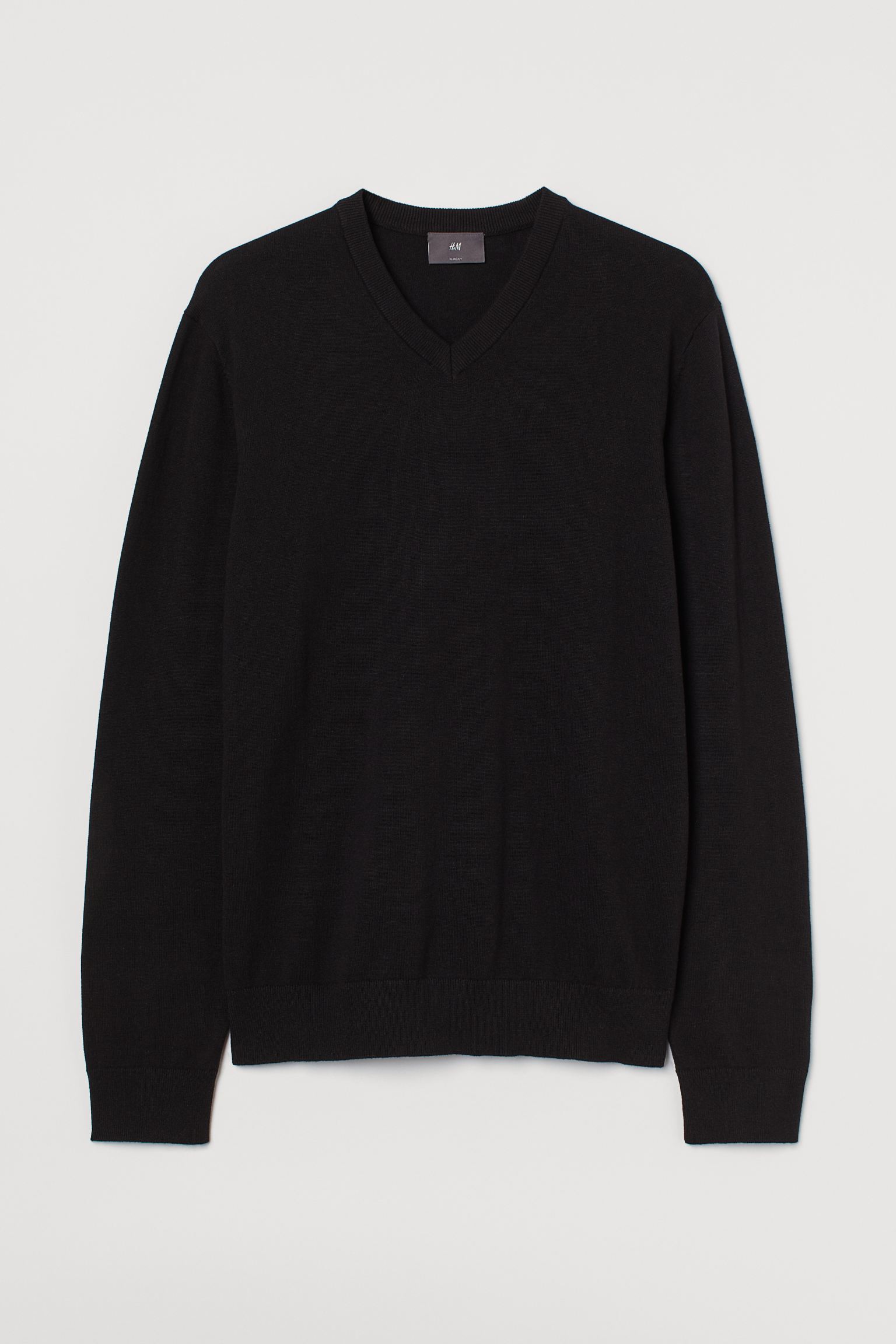 

Джемпер H&M L черный 21067871232