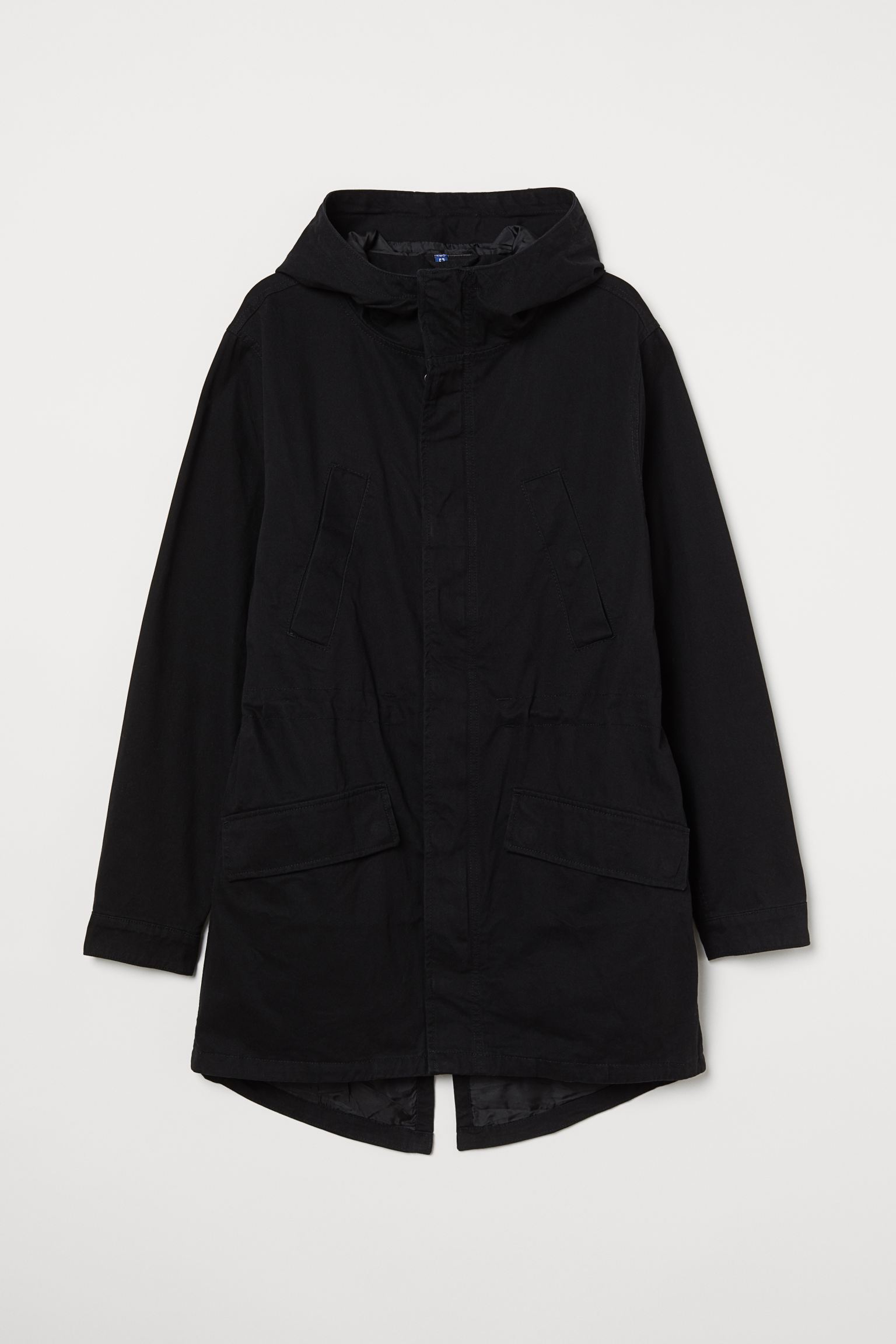 

Парка H&M XS черный 6108934162