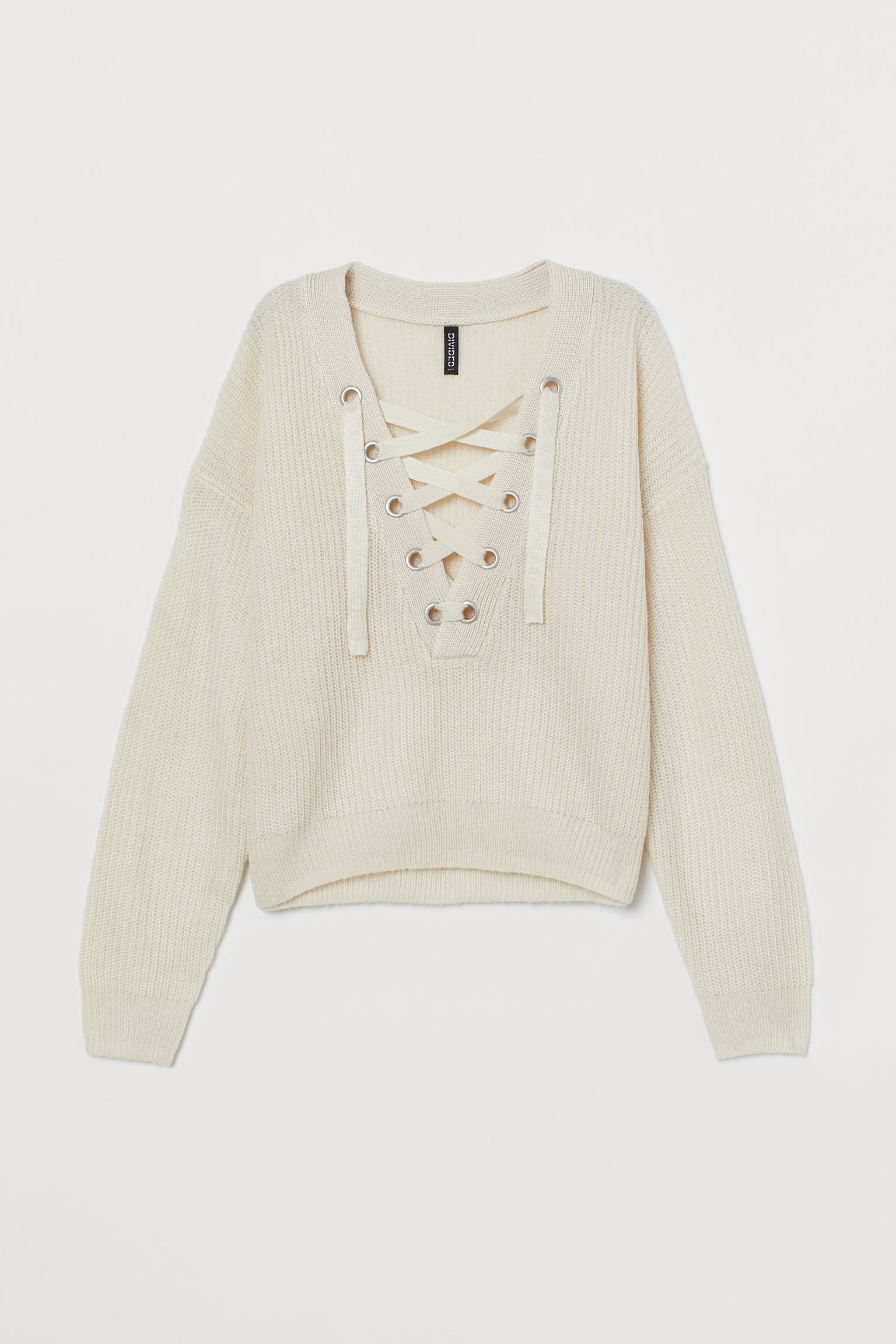 

Джемпер H&M S светло бежевый 312640174