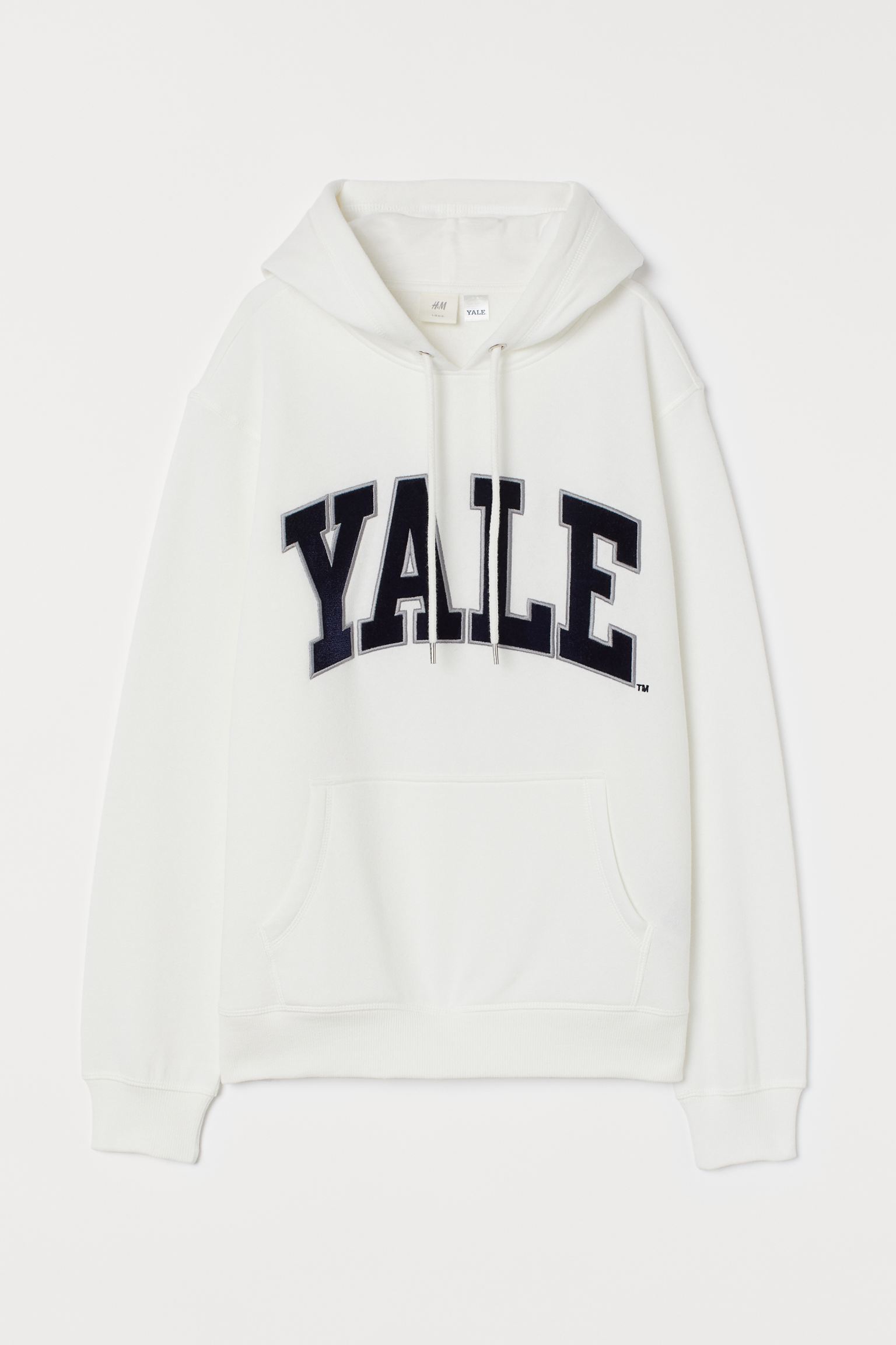 

Худи H&M XL белый надпись 22107624712