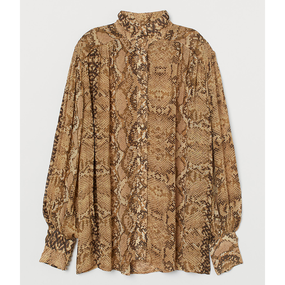 

Блузка из легкого шифона H&M 44