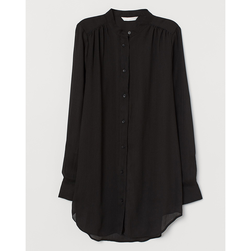 

Блузка из жатой ткани H&M, Блузка из жатой ткани H&M 36