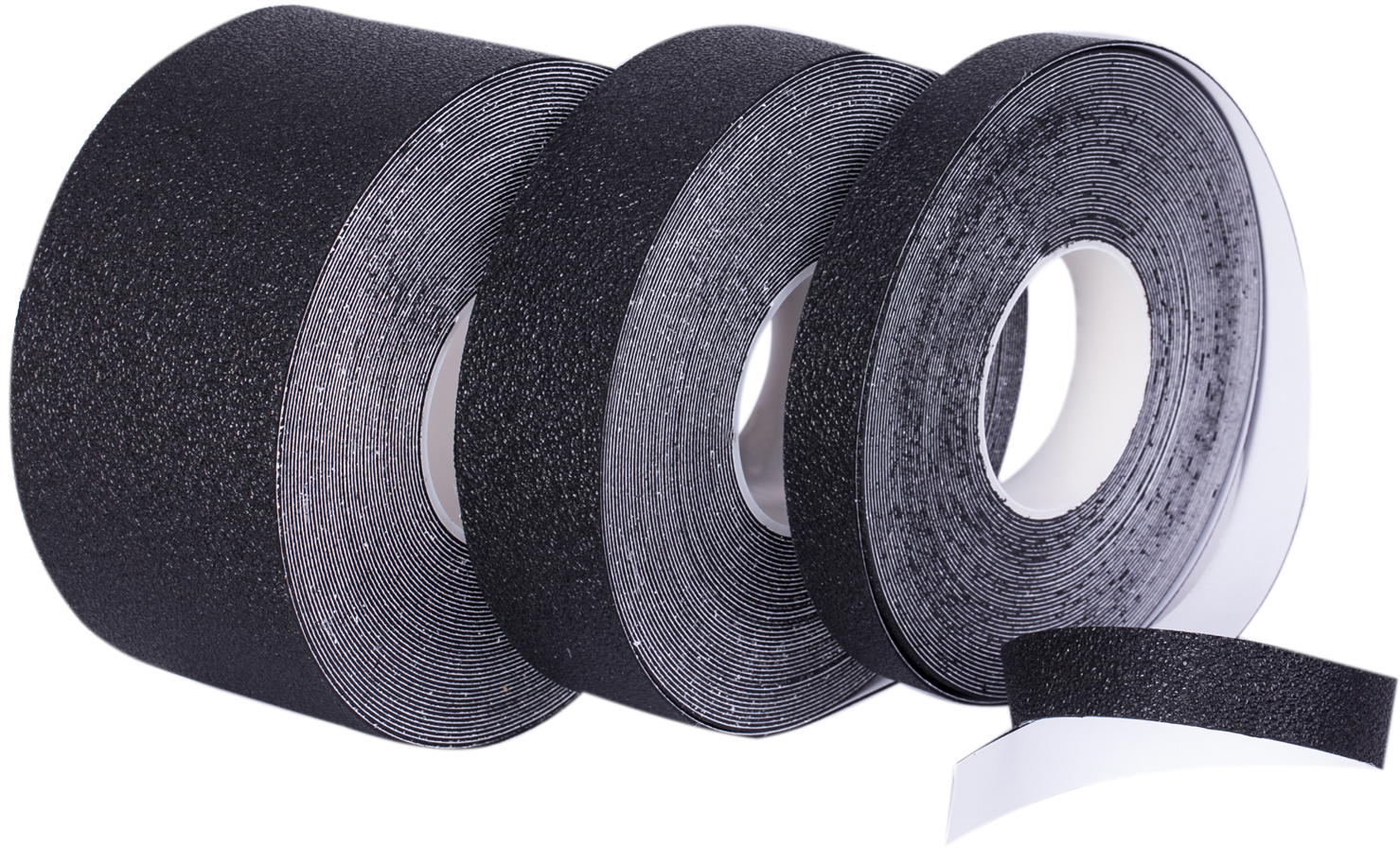 

Антискользящая лента Heskins Resilient Safety-Grip упругая 25 мм х 5 м Черная (H3415N25/5)