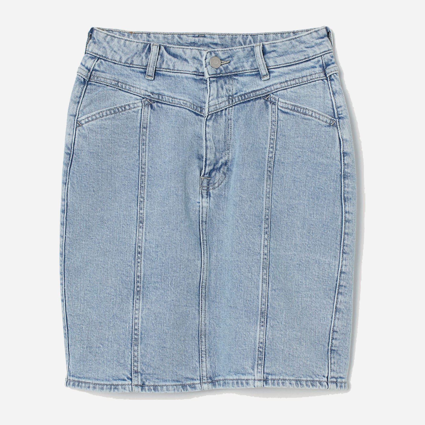 

Юбка джинсовая H&M XAZ245504XEOM  Синяя с голубым, Юбка джинсовая H&M XAZ245504XEOM 34 Синяя с голубым