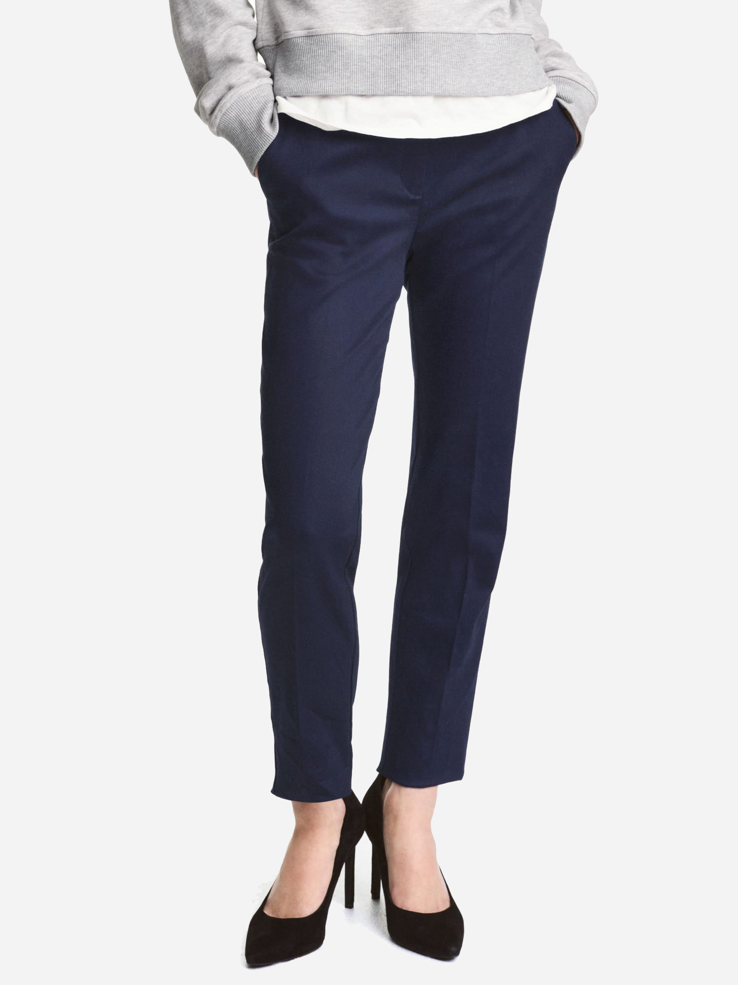 

Брюки H&M XAZ054754NFEF  Темно-синие, Брюки H&M XAZ054754NFEF 44 Темно-синие