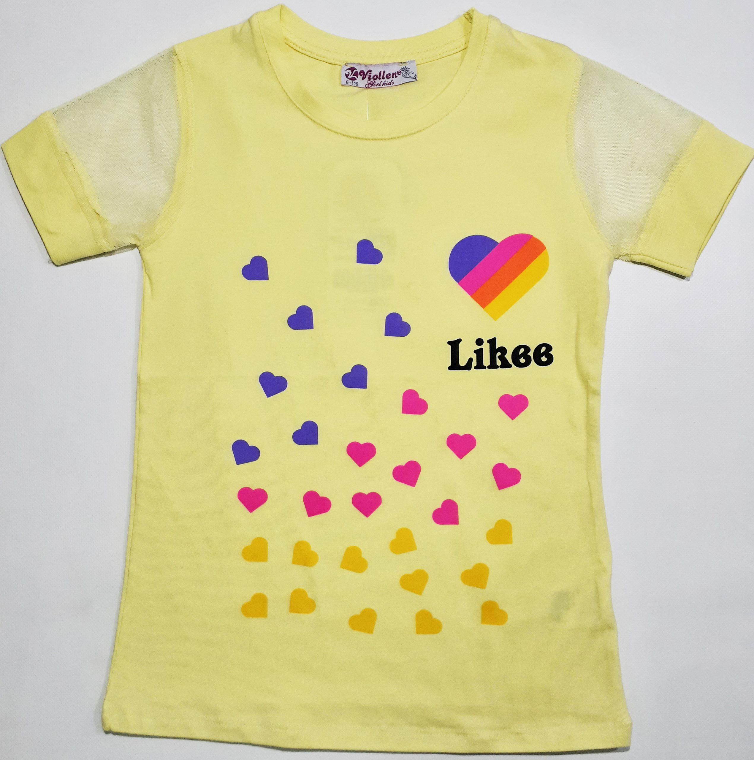 

Футболка Violen Likee Желтый 140 см LZH140