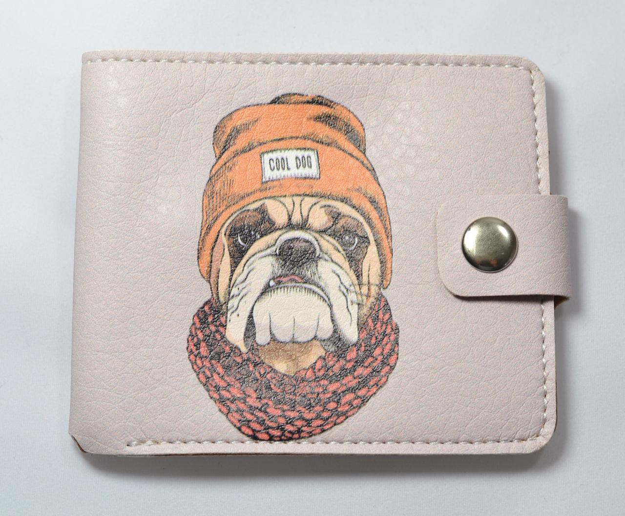 

Кошелек с принтом + кнопка Супер Обложка 11092