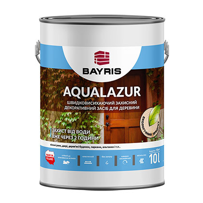 

Защитное декоративное средство "AQUALAZUR" (Быстросохнущий) 2.5, Каштан