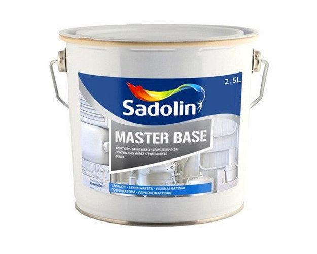 

Грунт алкидный SADOLIN MASTER BASE адгезионный белый 2.5