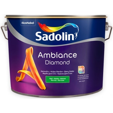 

Краска Sadolin Ambiance Diamond белая 2.5 л арт 500-02