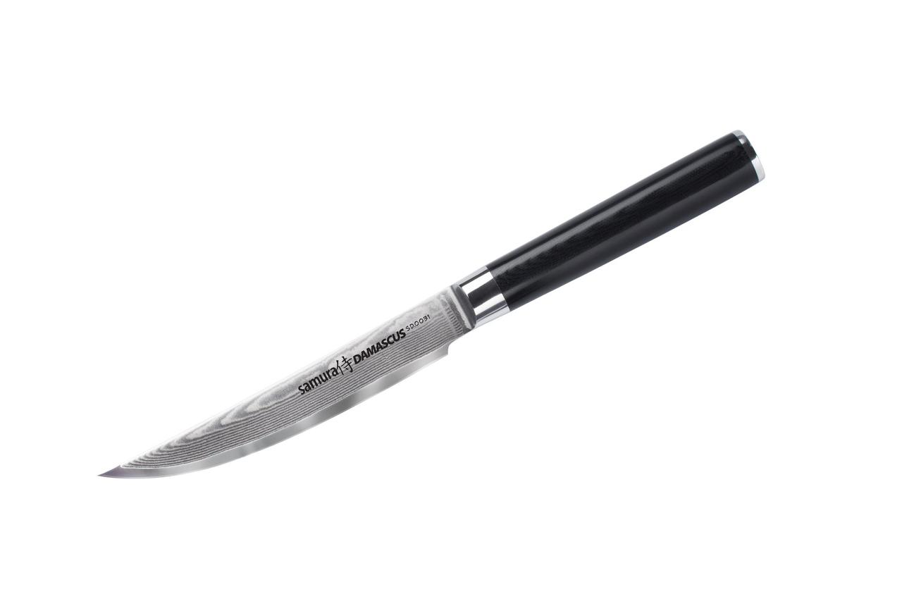 

Нож кухонный стейковый Samura Damascus, 120 мм