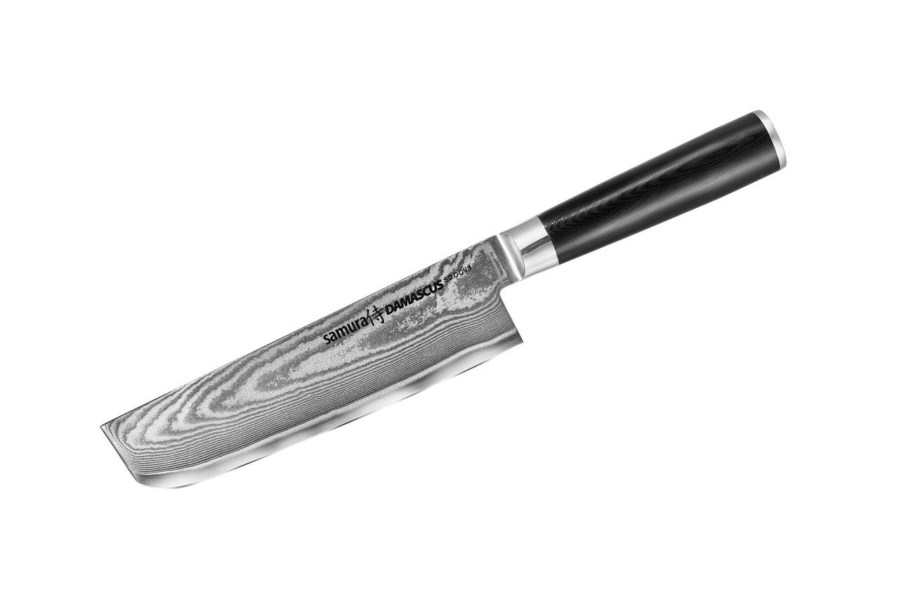 

Нож кухонный овощной Накири Samura Damascus, 167 мм