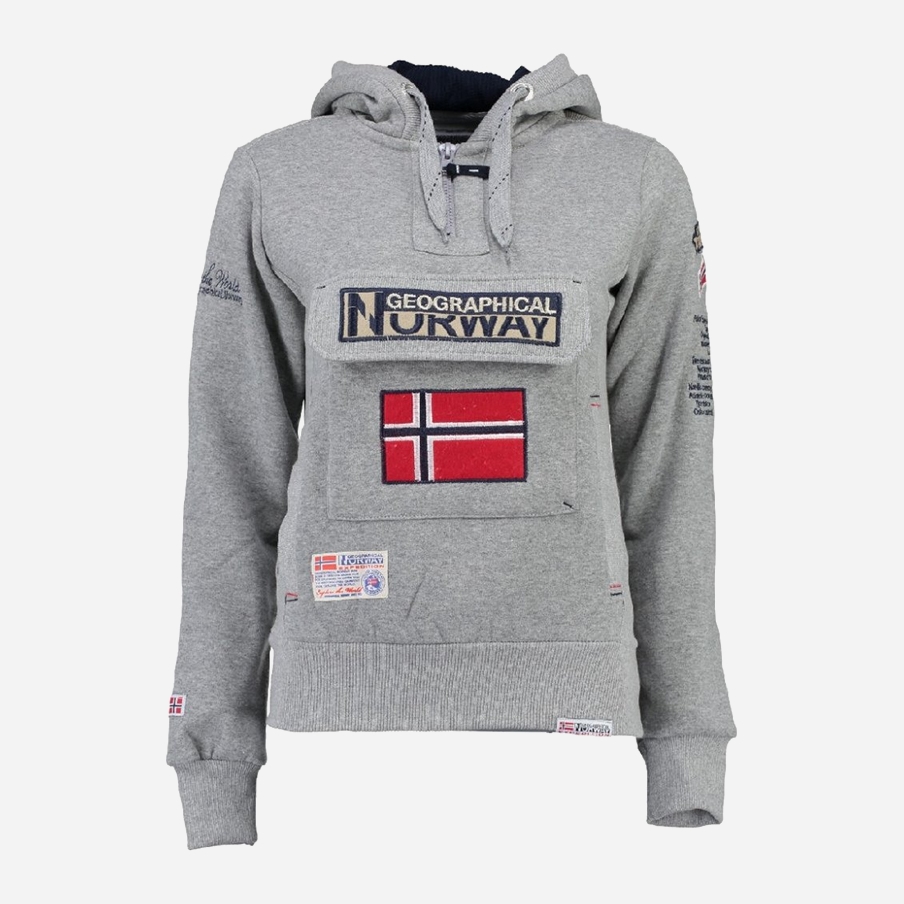

Худи Geographical Norway SR638F-011  Серое, Худи Geographical Norway SR638F-011 S Серое