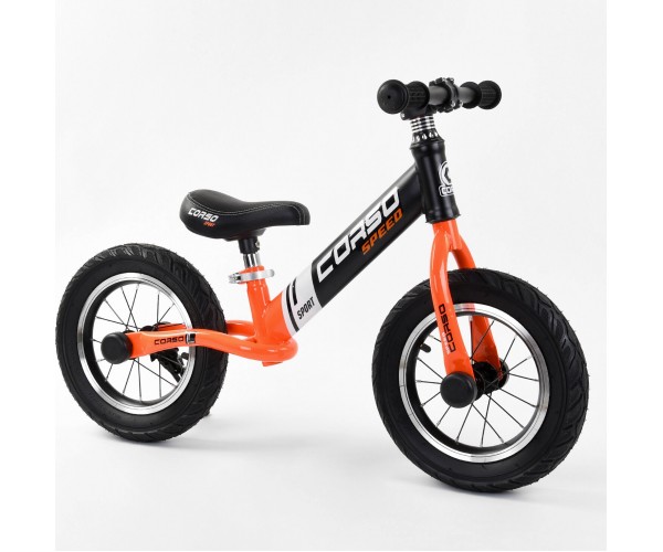 

Беговел Corso Speed Sport стальная рама 12" 24846, Черно-оранжевый