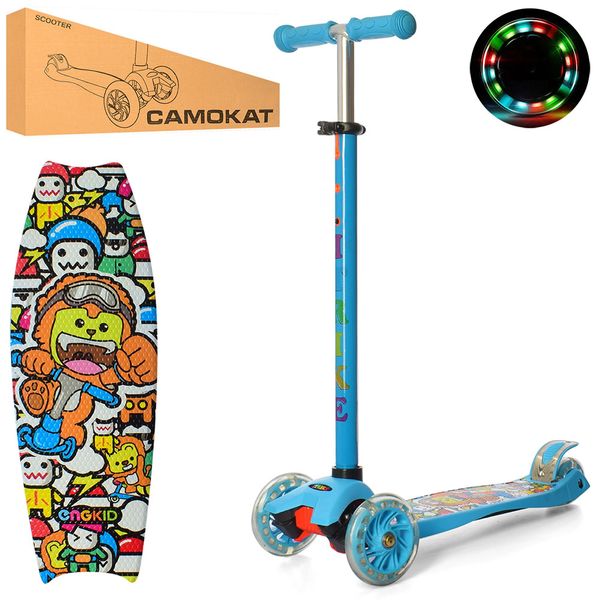 

Самокат iTrike Maxi JR 3-055-1-BL Blue