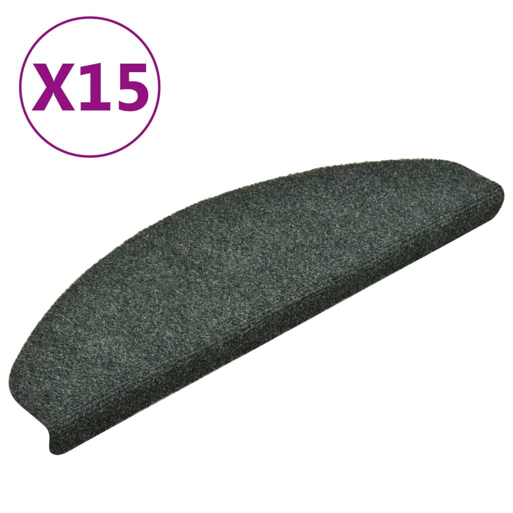 

Самоклеючі чохли для сходів Shumee 15 шт зелені 65x21x4 см