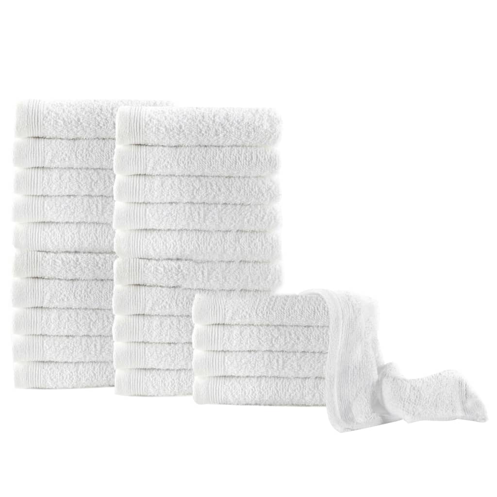 

Рушники Shumee для готелів 25 шт. Бавовна 350 г / м² 30х50 см білий
