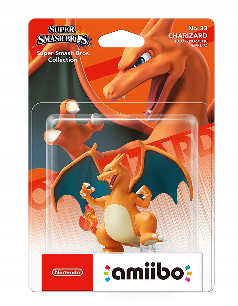 

Фигурка Nintendo Amiibo Super Smash Bros. Collection CHARIZARD No. 33