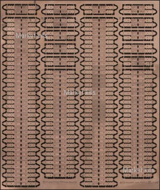 

PE7232 Photoetched tracks set for 1/72 T-34 mod.1941 1:72 ACE (PE7232)
