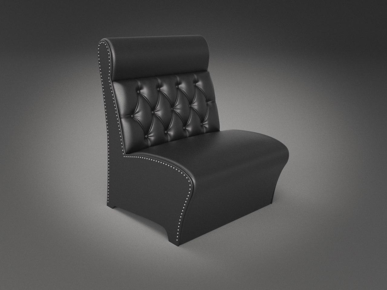 

Диван Лассо Sentenzo 700x750x1000 Черный