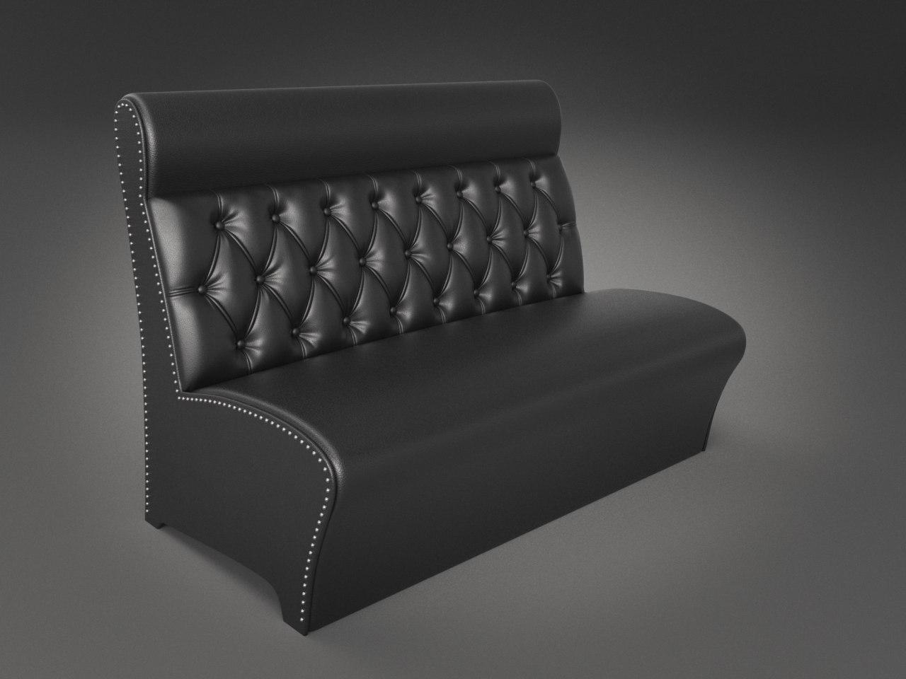 

Диван Лассо Sentenzo 1200x750x1000 Черный